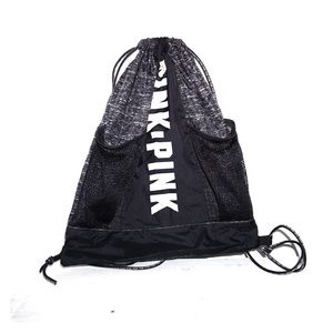 PINK VS drawstring bag